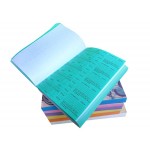 Ticket Book-Square Counter Book-Green Colour 10books